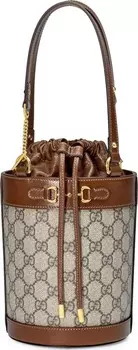 Сумка Gucci Horsebit 1955 Small Bucket Bag Beige, бежевый