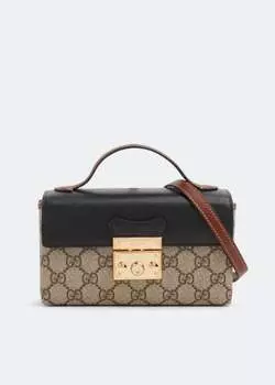Сумка GUCCI Padlock mini, черный