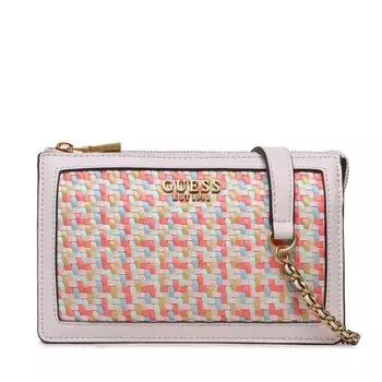 Сумка Guess AbeyMini, цветной/бежевый