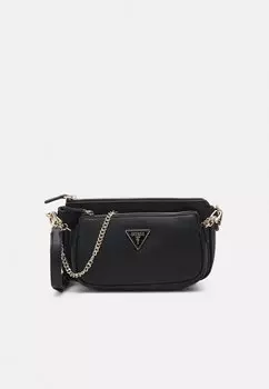 Сумка Guess кросс-боди декорированная цепочкой, черный