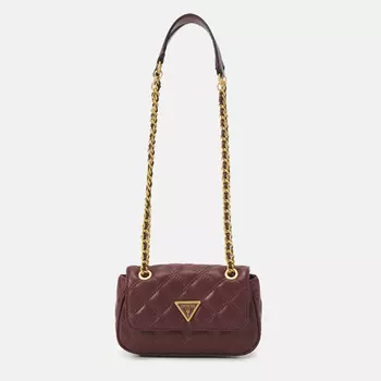 Сумка Guess Giully, бордовый