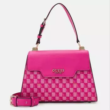 Сумка Guess Hallie, ярко-розовый
