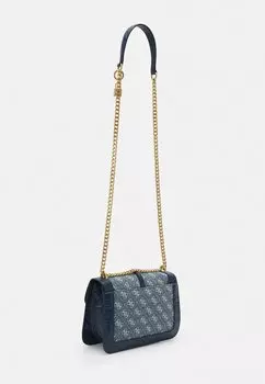 Сумка Guess JAMES LOGO FLAP, цвет denim