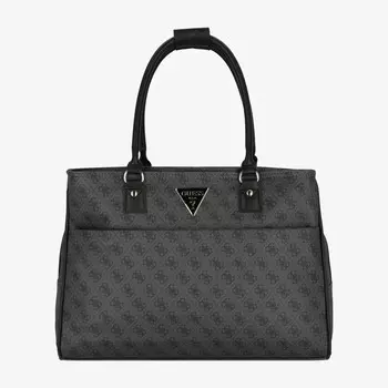 Сумка Guess Jesco Shopper Tote, черный