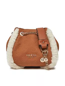 Сумка Guess, коричневый