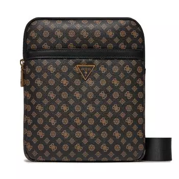 Сумка Guess MicroPeony Eco, коричневый