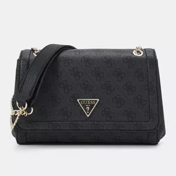 Сумка Guess Noelle Girlfriend Satchel, черный