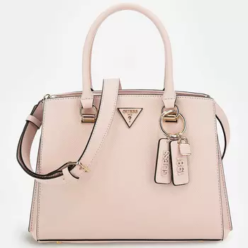 Сумка Guess Noelle Saffiano, розовый