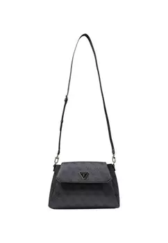 Сумка Guess с тонким ремешком, серый