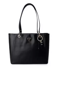 Сумка Guess шоппер с брелком, черный