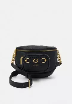 Сумка Guess СЛИНГ IZZY PEONY, черный