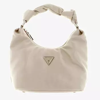 Сумка Guess Velina Hobo, светло-бежевый