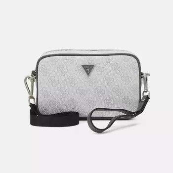 Сумка Guess Vezzola Eco, белый/серый