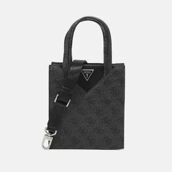 Сумка Guess Vezzola Eco Unisex, черный