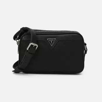 Сумка Guess Vezzola Jacquard Unisex, черный
