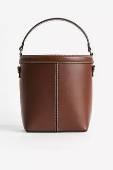 Сумка H&M Bucket, коричневый