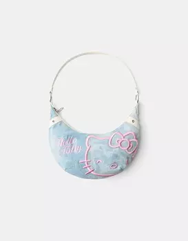 Сумка hello kitty mania Bershka, голубой