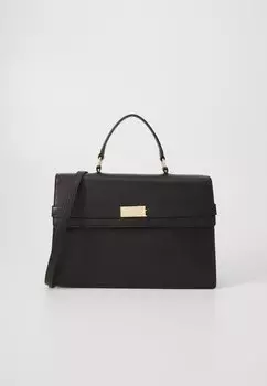 Сумка HERITAGE FLAP SATCHEL Tommy Hilfiger, черный
