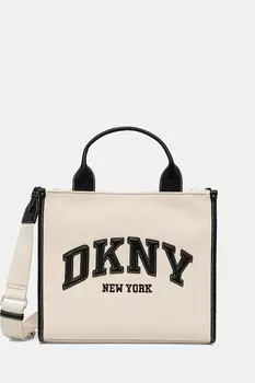 Сумка хлопковая Dkny, бежевый