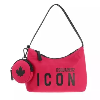 Сумка хобо icon Dsquared2, розовый