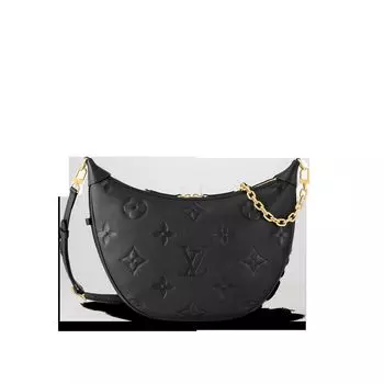 Сумка-хобо Louis Vuitton, черный