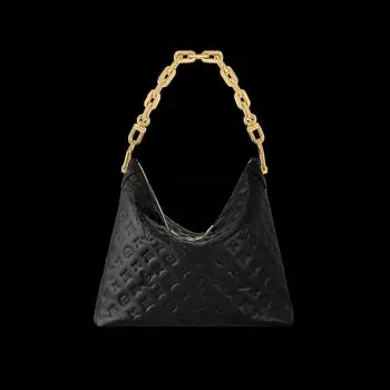 Сумка-хобо Louis Vuitton, черный