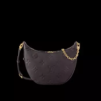 Сумка-хобо Louis Vuitton, коричневый