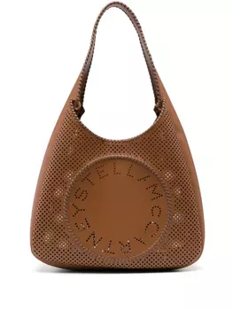 Сумка-хобо Stella McCartney, коричневый