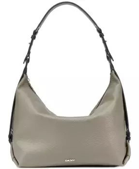 Сумка-хобо Wren Medium DKNY, зеленый