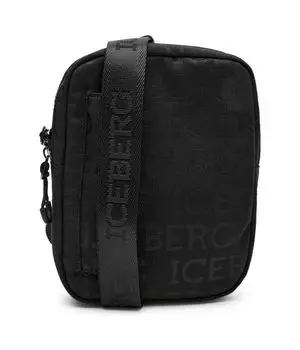 Сумка Iceberg с широким ремешком, черный