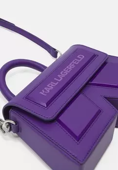 Сумка IKON KARL LAGERFELD, фиолетовый