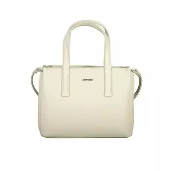 Сумка из бежевого полиэстера Calvin Klein