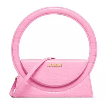 Сумка Jacquemus Le Sac Rond, розовый