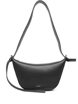 Сумка Jil Sander с изогнутым узлом на плечо, черный