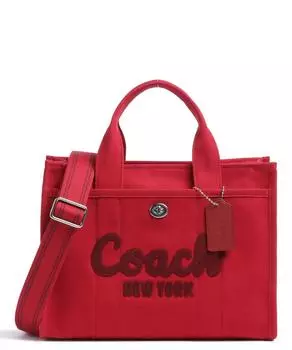 Сумка-Карго из парусины Coach, красный