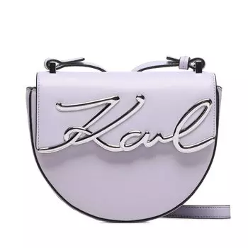 Сумка KARL LAGERFELD, фиолетовый