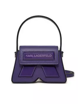 Сумка KARL LAGERFELD, фиолетовый