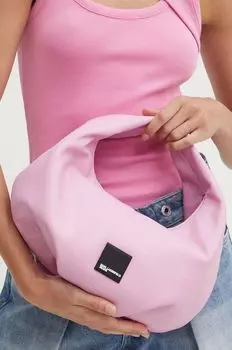 Сумка Karl Lagerfeld Jeans, розовый
