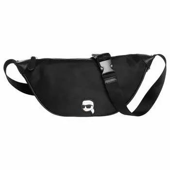 Сумка Karl Lagerfeld K/Ikonik 2.0 Nylon Moon Shoulder, черный