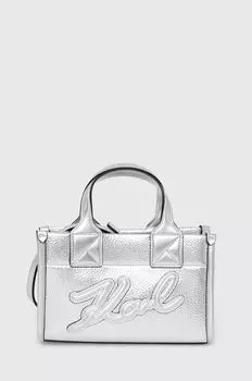 Сумка Karl Lagerfeld, серебряный