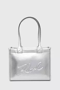 Сумка Karl Lagerfeld, серебряный