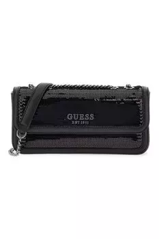 Сумка Kaska с пайетками Guess, черный