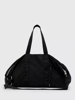 Сумка kei weekender bag AllSaints, черный