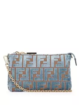 Сумка-клатч Baguette FENDI, синий