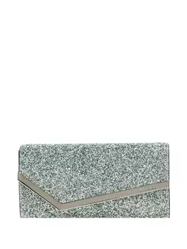Сумка-клатч Jimmy Choo Emmie, зеленый