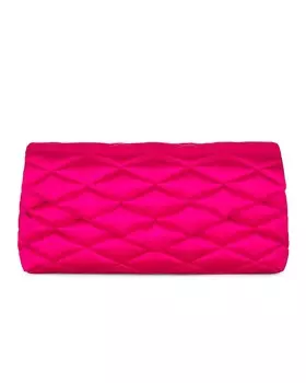 Сумка-клатч Saint Laurent Large Sade Puffer, цвет Bubblegum & Bubblegum