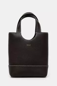 Сумка кожаная Bally, коричневый