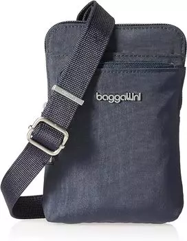 Сумка кросс-боди Baggallini Securtex® Anti-theft Activity, темно-синий