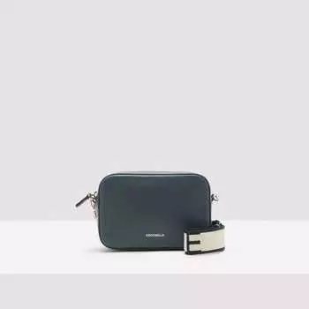 Сумка кросс-боди Coccinelle Tebe Small, цвет Midnight Blue