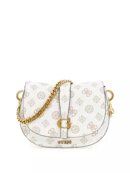 Сумка кросс-боди GUESS Crossbody Kuba, белый